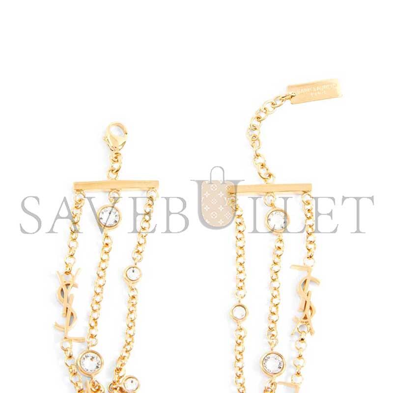 Y51 CASSANDRE EMBELLISHED CHAIN BRACELET 859244